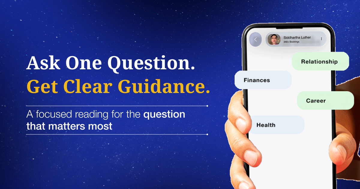 One Question Matters Ask One Question. Get Clear Guidance.